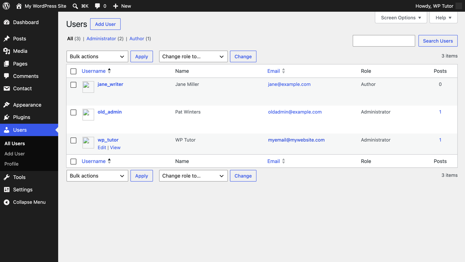 Removing a WordPress Admin User Account (Safely)