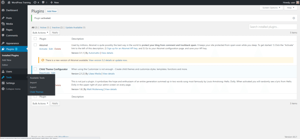 child_theme_tutorial_plugin
