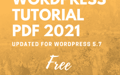 WordPress PDF Manual Now Available